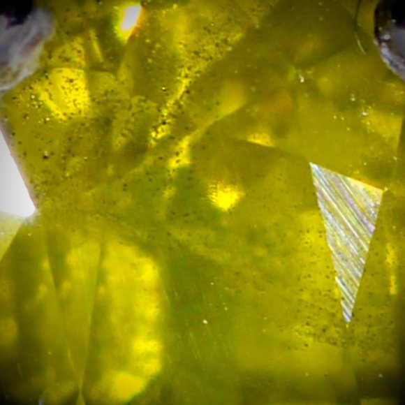 Yellow Sapphire 1.51ct Platinum Finish Silver Ring - Picture 3 of 7